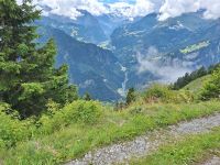 Blick nach Lauterbrunnen
