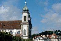 Blick zur Jesuitenkirche