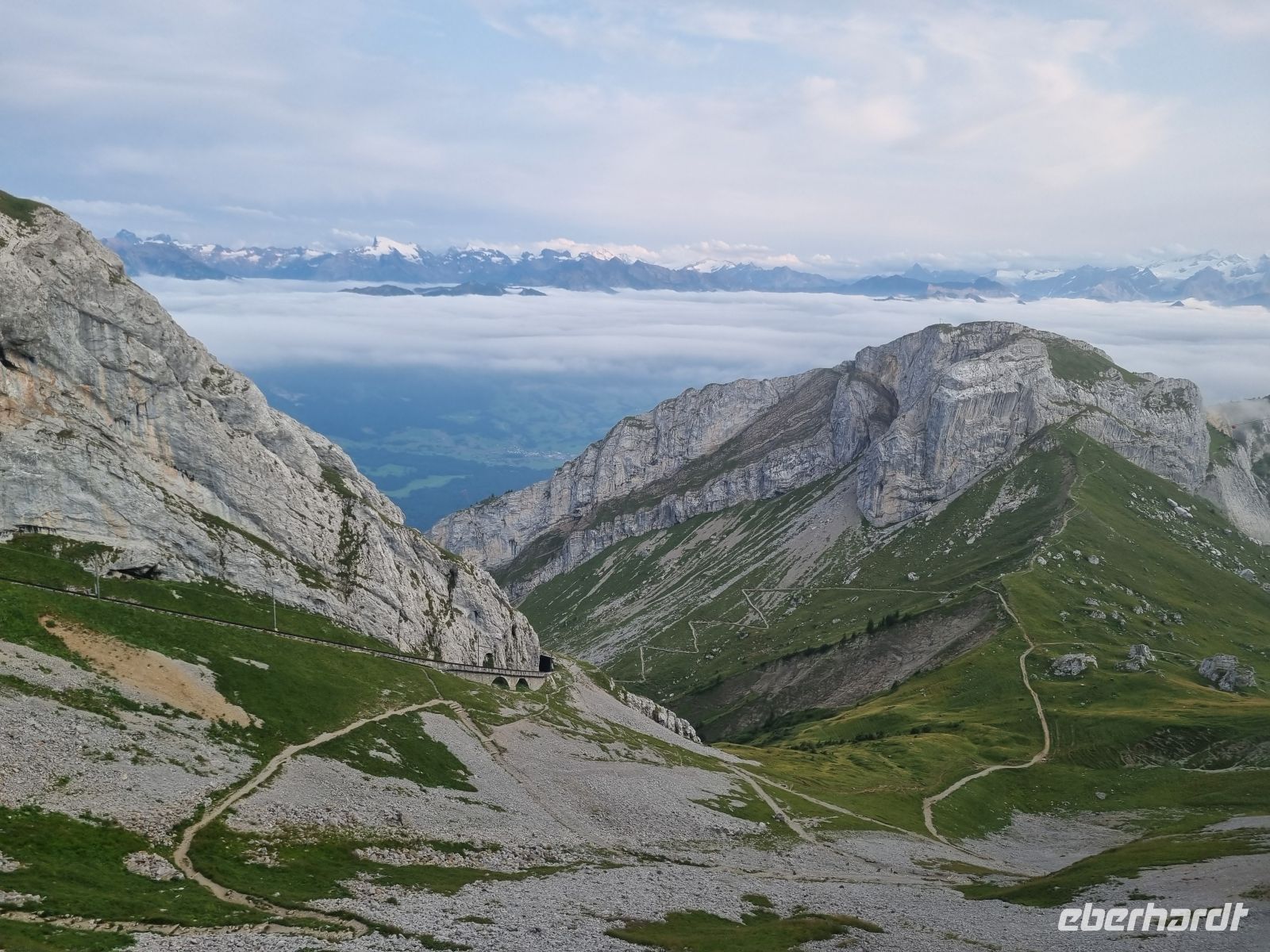 auf dem Pilatus-Kulm...