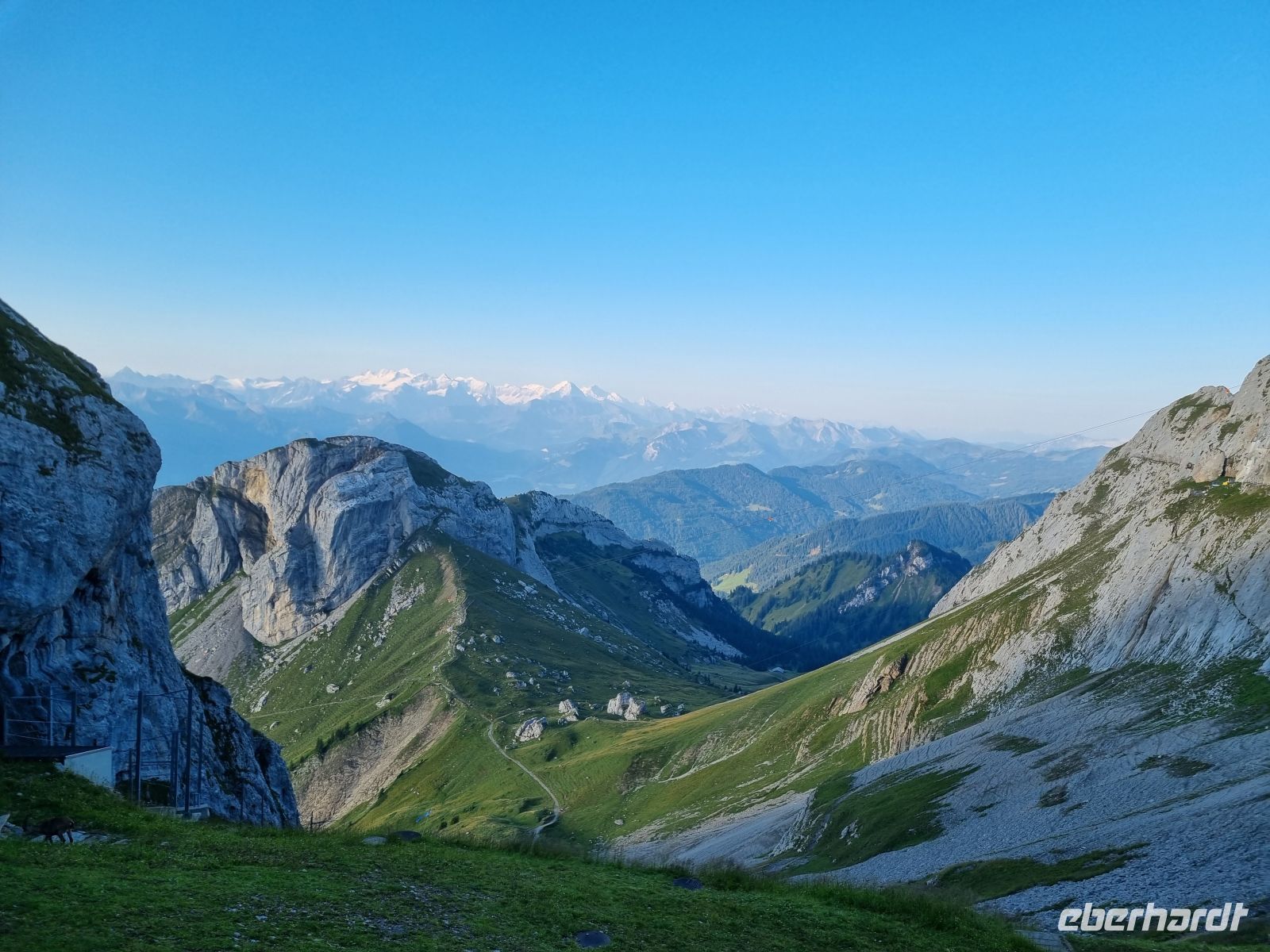 Morgenstimmung auf dem Pilatus-Kulm...