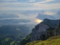 Morgenstimmung auf dem Pilatus-Kulm...