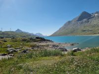 Bernina-Pass (Lago Bianco = Weißer See)
