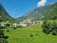 Fahrt mit dem Bernina-Express (Brusio)