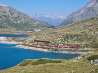 auf dem Bernina-Pass... 