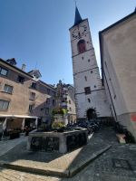 Chur (Altstadt - Martinsplatz mit Martinsbrunnen)