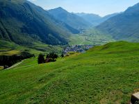 Fahrt mit dem Glacier-Express (vom Oberalppass nach Andermatt...)