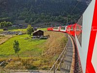 Fahrt mit dem Glacier-Express...