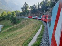 Fahrt mit dem Glacier-Express...