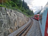 Fahrt mit dem Glacier-Express (Mattertal)