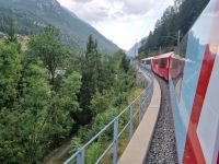 Fahrt mit dem Glacier-Express (Mattertal)