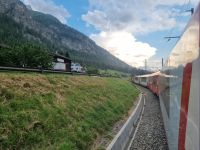 Fahrt mit dem Glacier-Express (Mattertal)