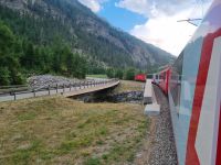 Fahrt mit dem Glacier-Express (Mattertal)
