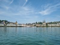 Luzern (Blick zur Hofkirche St. Leodegar)