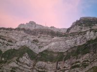 Schwägalp mit Blick zum Säntis (Abendstimmung)