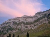 Schwägalp mit Blick zum Säntis (Abendstimmung)