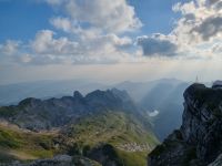 Panorama-Blick vom Säntis...