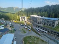Fahrt mit der Säntis-Schwebebahn zurück zur Schwägalp...