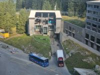 Fahrt mit der Säntis-Schwebebahn zurück zur Schwägalp...