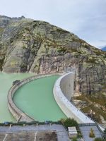 362 Fahrt zur Schwägalp - Doppelstaumauer an der Talsperre Grimsel