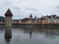 365 Fahrt zur Schwägalp - Stopp in Luzern - leider bei trübem Wetter