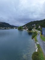 098 Engadinrundfahrt - Spaziergang durch St. Moritz - der See