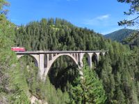 115 Ausflug in die Landwasserwelt -  das Wiesener Viadukt