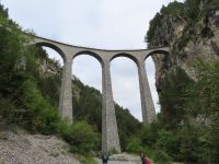 132 Ausflug in die Landwasserwelt - Landwasserviadukt