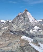 310 Auf dem Kleinen Matterhorn - Blick zum Matterhorn