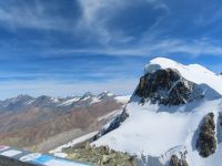 311 Auf dem Kleinen Matterhorn - Blick zum Breithorn