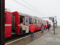 058 Ausflug mit dem Bernina Express - Auf Alp Grüm - leider regnete es