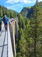 109 Ausflug in die Landwasserwelt - Spaziergang über das Wiesener Viadukt