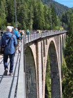122 Ausflug in die Landwasserwelt -  Spaziergang über das Wiesener Viadukt