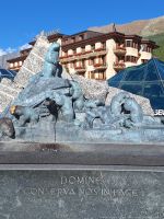 218 Zermatt - Murmeltier-Brunnen