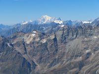 313 Auf dem Kleinen Matterhorn - Blick zum Mont Blanc