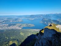 auf dem Pilatus... (Blick zum Vierwaldstättersee)