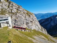 auf dem Pilatus... (Pilatus-Zahnradbahn)