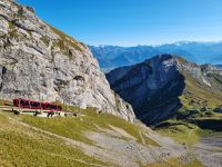 auf dem Pilatus... (Pilatus-Zahnradbahn)