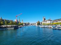 Zürich (Ausblick von der Quaibrücke)