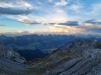 auf dem Säntis (Blick auf die 