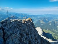 Fahrt mit der Säntis-Schwebebahn zur Schwägalp...
