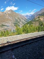 Im Hintergrund Randa mit Felssturz