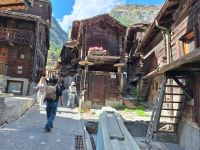 Spaziergang durch das alte Dorf