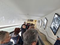 Auf dem Weg zum Bahnhof von St. Moritz