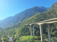 60 Höhenmeter im Kehrtunnel überwunden