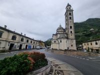 Tirano (Fahrt mit dem Bernina-Express - Wallfahrtkirche Madonna di Tirano)