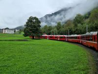 Fahrt mit dem Bernina-Express...