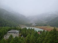 Fahrt mit dem Bernina-Express (Palü-See)