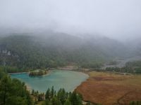 Fahrt mit dem Bernina-Express (Palü-See)