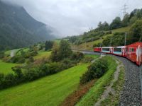 Fahrt mit dem Glacier-Express... (Albulatal)