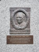 Zermatt (Edward Whymper-Gedenktafel)